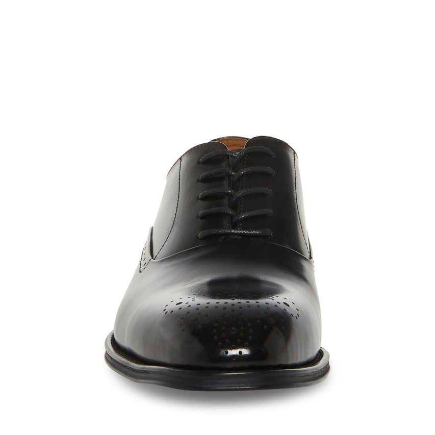 Zapatos Derby Steve Madden Zate Cuero Hombre Negras | ES XD3426